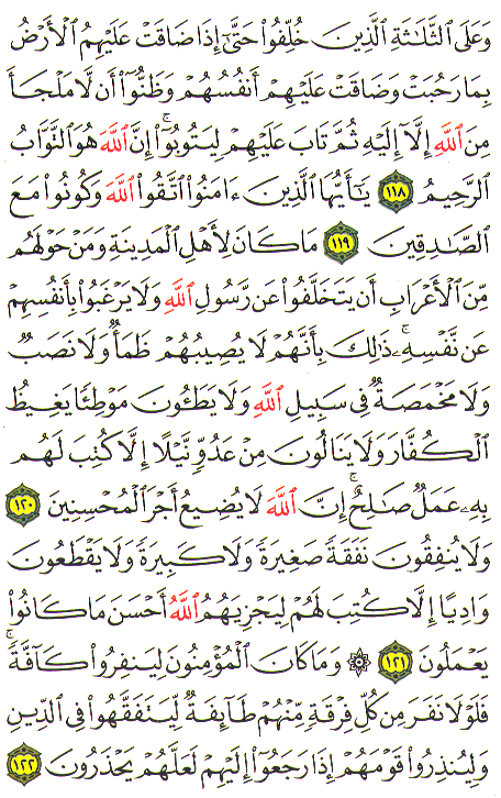 Al-Qur'an page : 206