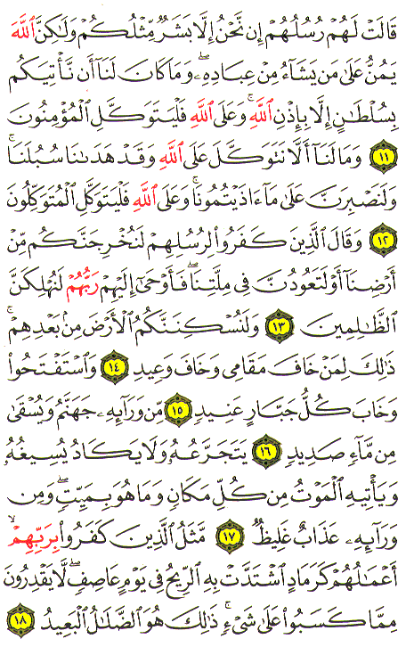 Al-Qur'an page : 257