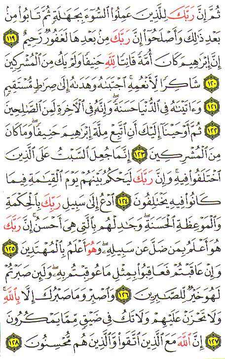 Al-Qur'an page : 281