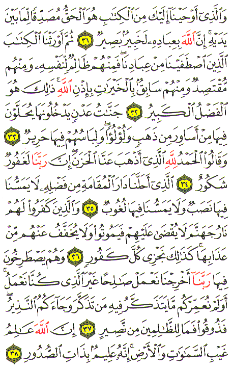 Al-Qur'an page : 438