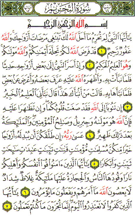 Al-Qur'an page : 560