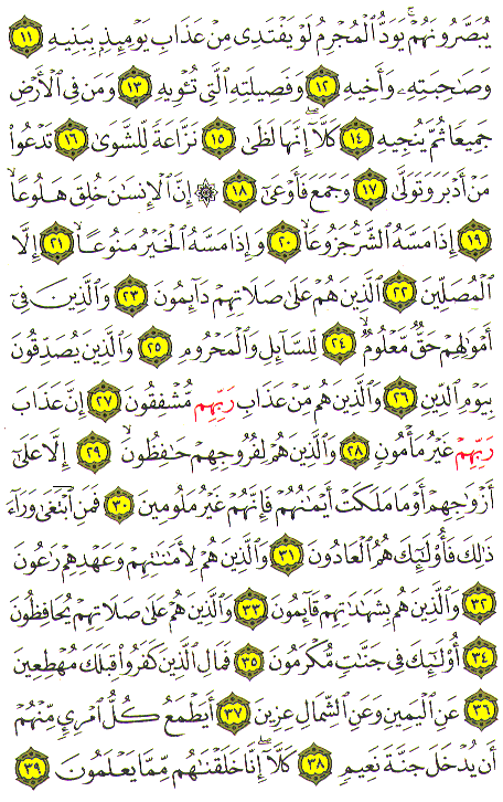 Al-Qur'an page : 569