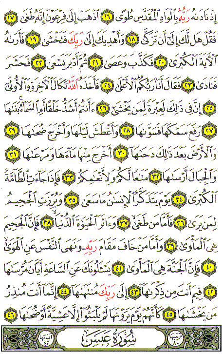 Al-Qur'an page : 584
